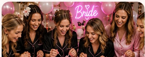 Adult women decorating mini cakes at a Las Vegas bachelorette party